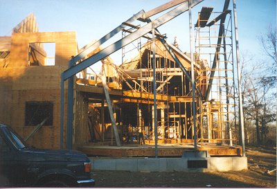 Framing of Great Room